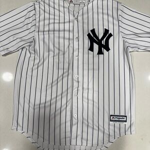 Giancarlo Stanton White Pinstripes Jersey